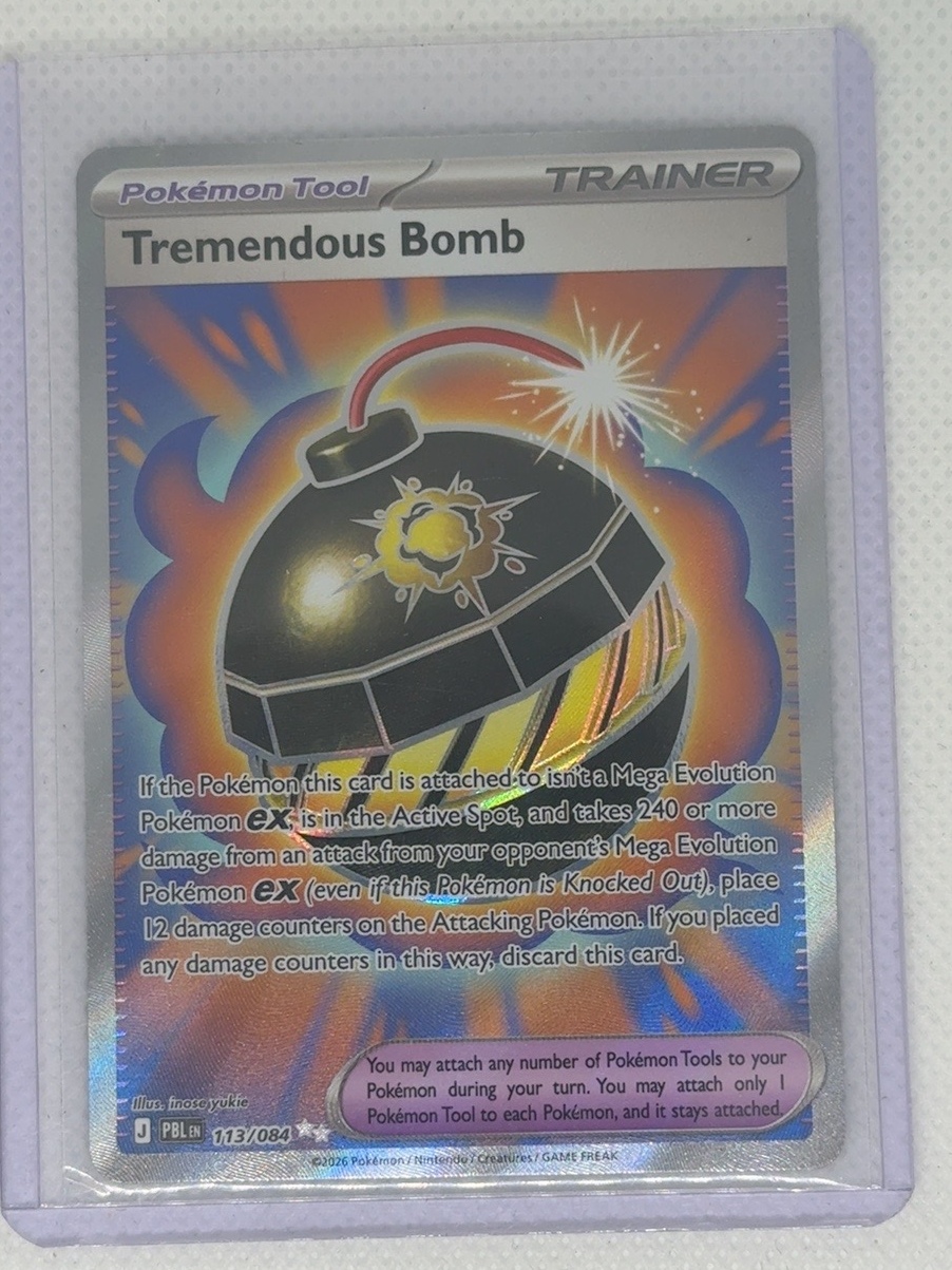 Tremendous Bomb front