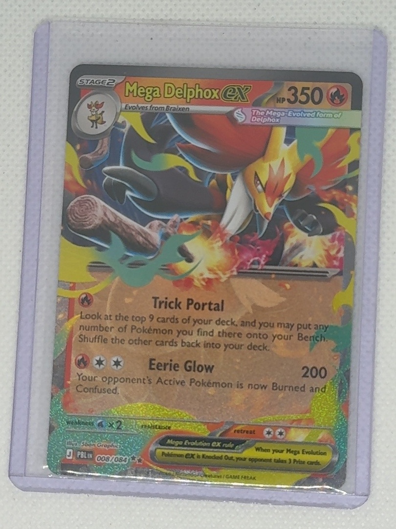 Mega Delphox ex front