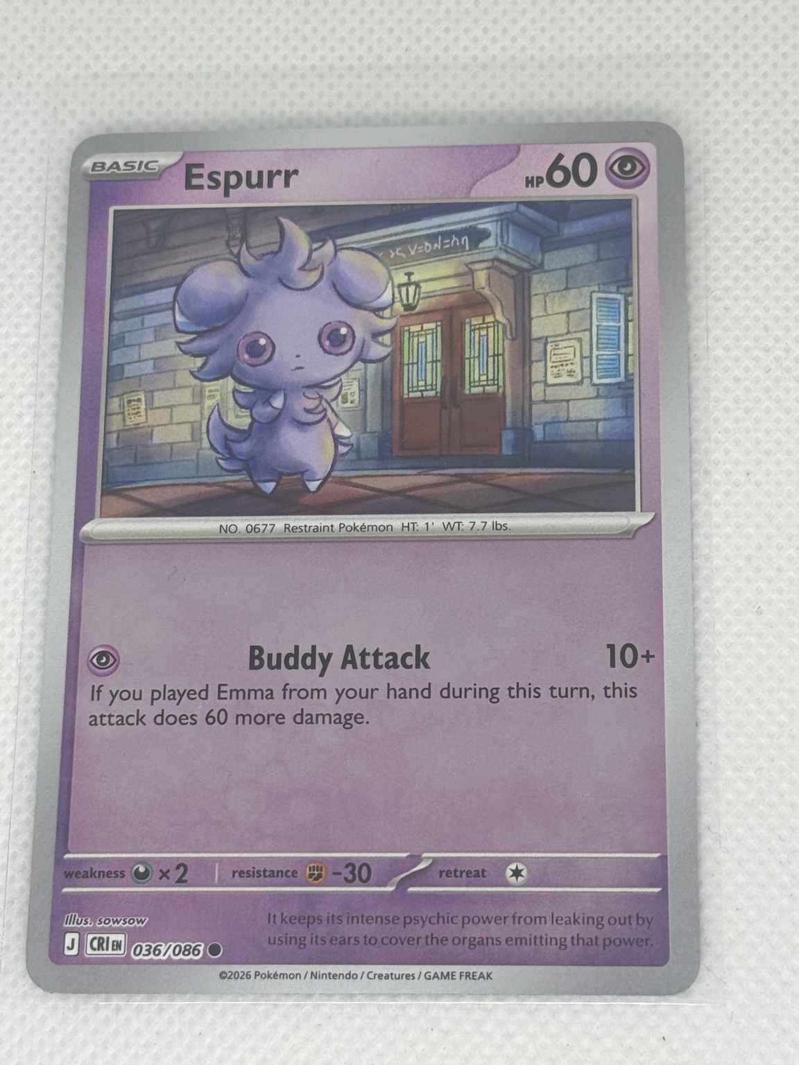 Espurr front