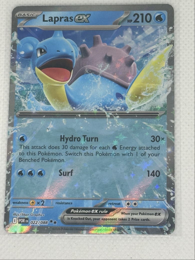 Lapras ex front