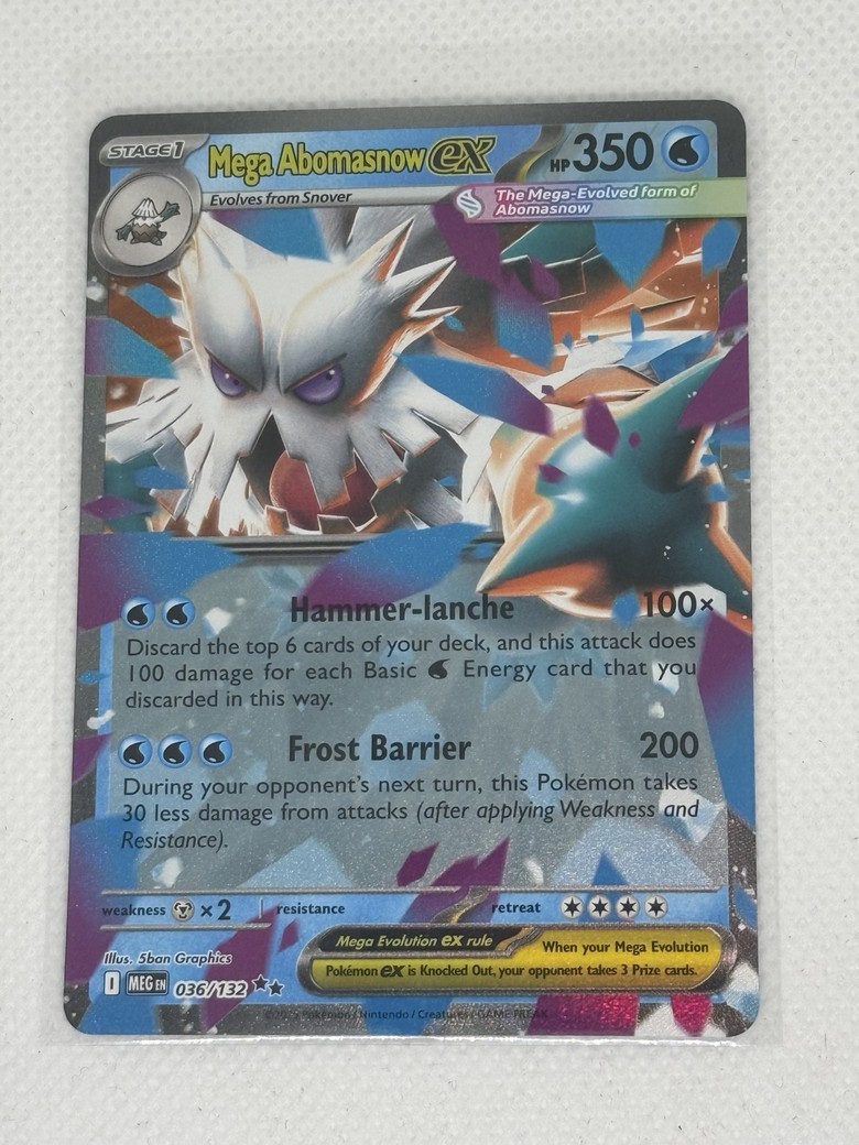 Mega Abomasnow ex front