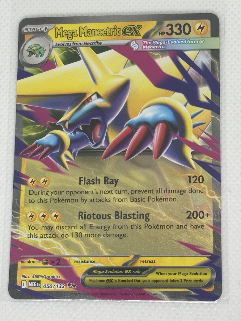 Mega Manectric ex front