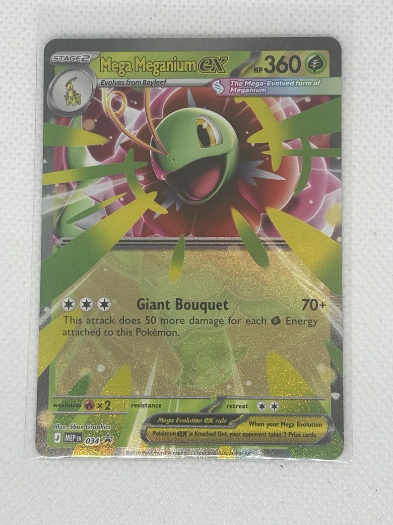 Mega Meganium ex front