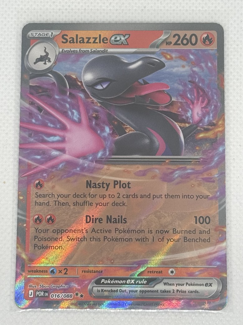 Salazzle ex front